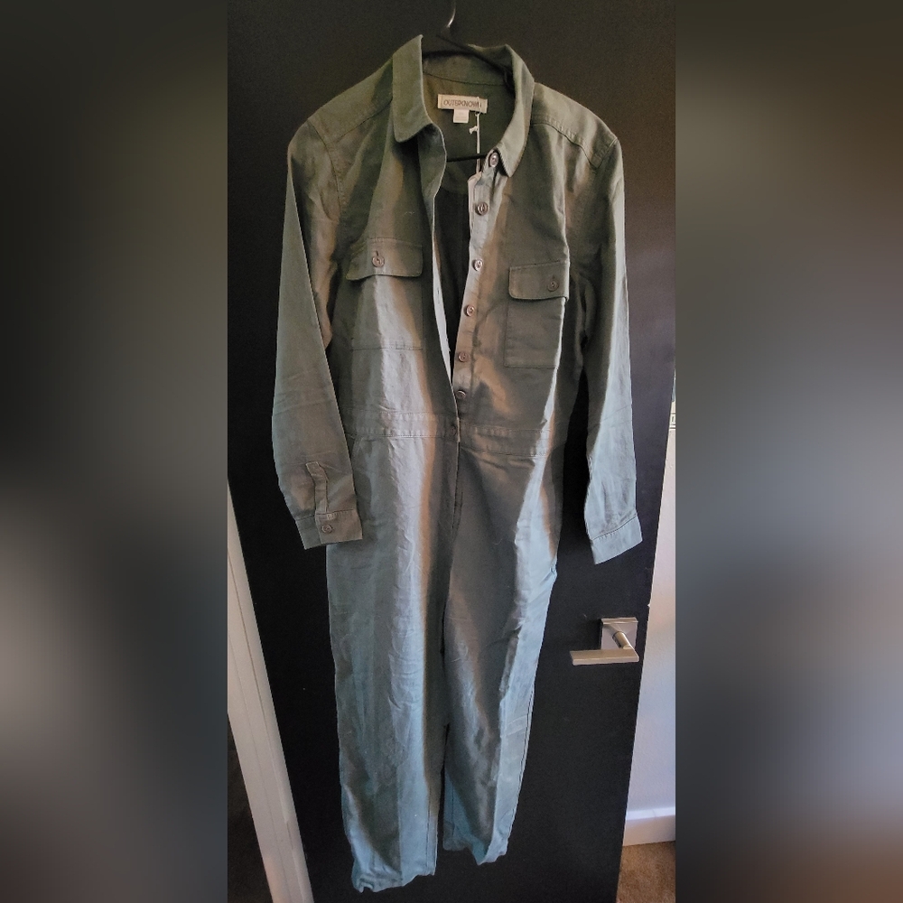 NWT Outerknown Deep Forest S.E.A. Sea Suit Jumpsuit Coveralls Utility Medium